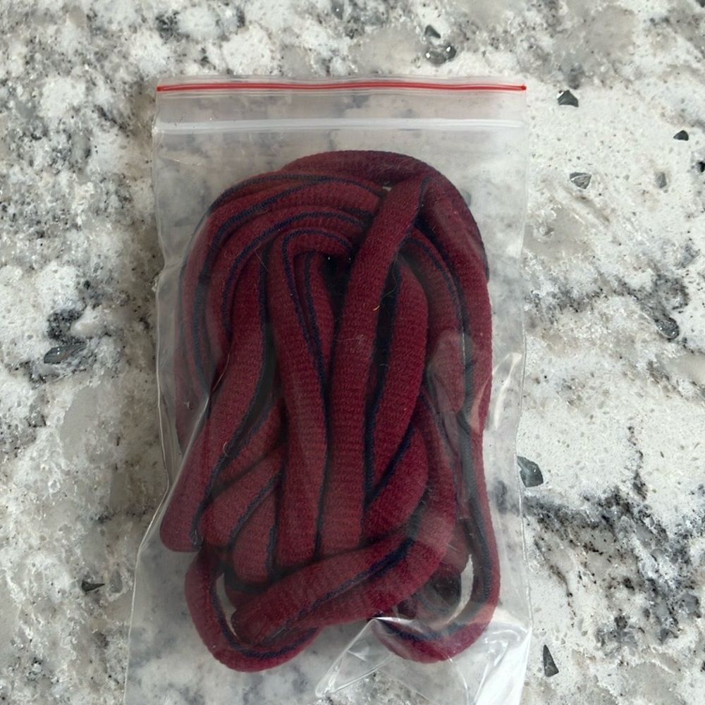 New Burgundy Brooks Shoelaces